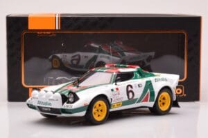 Lancia Stratos HF #6 B. Waldegård / H. Thorszelius Rally Monte Carlo 1976 IXO 1:18 18RMC162B Metal — zdjęcie 6 z 6