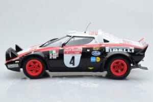 Lancia Stratos Pirelli #4 M. Alen / I. Kivimaki Winners Rally Sanremo 1978 Minichamps 1:18 155781704 Metal — zdjęcie 3 z 6