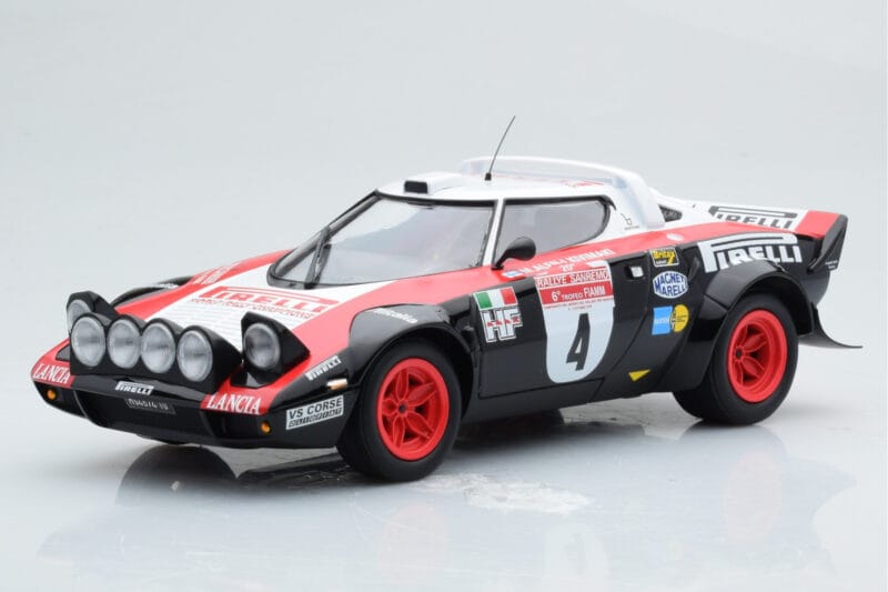 Lancia Stratos Pirelli #4 M. Alen / I. Kivimaki Winners Rally Sanremo 1978 Minichamps 1:18 155781704 Metal