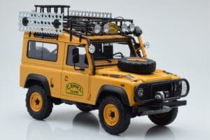 Land Rover Defender 90 Camel Trophy Borneo 1985 Almost Real 1:18 810213 Metal — zdjęcie 6 z 8