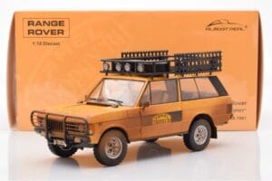 Land Rover Defender 90 Camel Trophy Sumatra 1981 Almost Real 1:18 810107 Metal — zdjęcie 8 z 8
