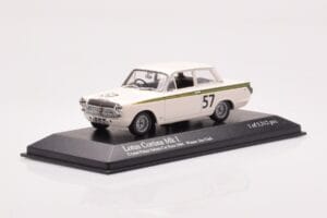 Lotus Cortina Mk1 #57 J. Clark Crystal Palace Winner 1964 Minichamps 1:43 400648257 Metal — zdjęcie 2 z 4