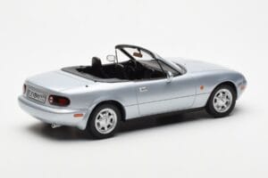Mazda MX-5 NA Srebrny Norev 1:18 188023 Metal — zdjęcie 2 z 7