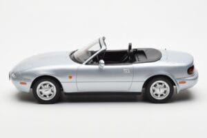 Mazda MX-5 NA Srebrny Norev 1:18 188023 Metal — zdjęcie 3 z 7