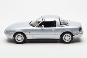 Mazda MX-5 NA Srebrny Norev 1:18 188023 Metal — zdjęcie 4 z 7