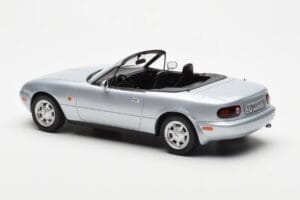 Mazda MX-5 NA Srebrny Norev 1:18 188023 Metal — zdjęcie 6 z 7