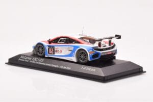 McLaren 12C GT3 #82 Russian Team A. Vasiliev / D. Vasiliauskas / M. Asmer / B. Spengler Spa 24 Hours 2014 Minichamps 1:43 437 — zdjęcie 3 z 4