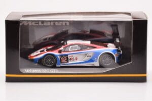 McLaren 12C GT3 #82 Russian Team A. Vasiliev / D. Vasiliauskas / M. Asmer / B. Spengler Spa 24 Hours 2014 Minichamps 1:43 437 — zdjęcie 4 z 4
