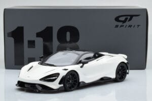 McLaren 765LT Biały GT Spirit 1:18 GT861 Żywica — zdjęcie 6 z 6
