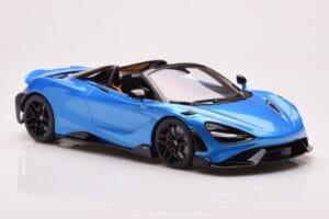 McLaren 765LT Spider Niebieski GT Spirit 1:18 GT886 Żywica — zdjęcie 4 z 6