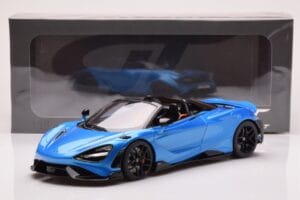 McLaren 765LT Spider Niebieski GT Spirit 1:18 GT886 Żywica — zdjęcie 6 z 6