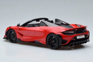 McLaren 765LT Spider Czerwony GT Spirit 1:18 GT420 Żywica — zdjęcie 5 z 6