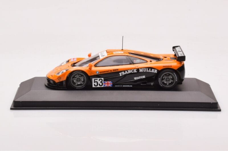 McLaren F1 GTR #53 Giroix Racing D. Giroix / C. Deletraz / L. Sala 24 Hours of Le Mans 1996 Minichamps 1:43 530164353 Metal