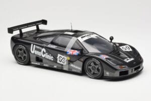 McLaren F1 GTR #59 J-J. Lehto / Y. Dalmas / M. Sekiya 24 Hours of Le Mans Winner 1995 UT Models 1:18 530151859 Metal — zdjęcie 4 z 6