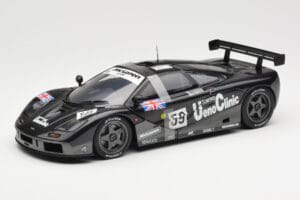 McLaren F1 GTR #59 J-J. Lehto / Y. Dalmas / M. Sekiya 24 Hours of Le Mans Winner 1995 UT Models 1:18 530151859 Metal