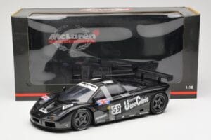 McLaren F1 GTR #59 J-J. Lehto / Y. Dalmas / M. Sekiya 24 Hours of Le Mans Winner 1995 UT Models 1:18 530151859 Metal — zdjęcie 6 z 6