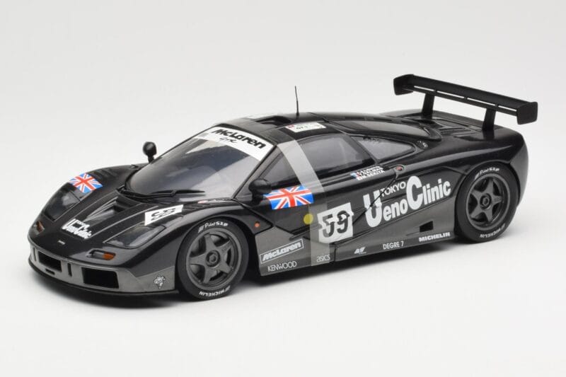 McLaren F1 GTR #59 J-J. Lehto / Y. Dalmas / M. Sekiya 24 Hours of Le Mans Winner 1995 UT Models 1:18 530151859 Metal