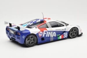 McLaren F1 GTR #38 M. Duez / M. Soper / E. Lafitte Team Bigazzi 24 Hours of Le Mans 1996 UT Models 1:18 80439421484 Metal — zdjęcie 2 z 6