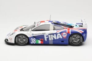 McLaren F1 GTR #38 M. Duez / M. Soper / E. Lafitte Team Bigazzi 24 Hours of Le Mans 1996 UT Models 1:18 80439421484 Metal — zdjęcie 3 z 6