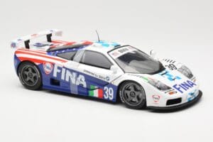 McLaren F1 GTR #39 N. Piquet / J. Cecotto / D. Sullivan Team Bigazzi 24 Hours of Le Mans 1996 UT Models 1:18 80439421485 Meta — zdjęcie 2 z 6