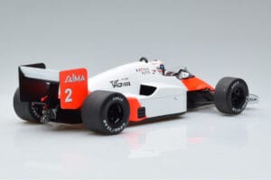 McLaren MP4/2B Marlboro #2 A. Prost Monaco GP Winner World Champion 1985 MCG 1:18 MCG18606F Metal — zdjęcie 2 z 6