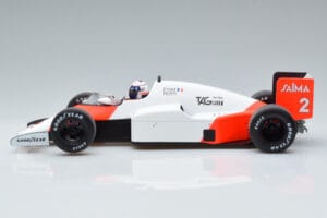 McLaren MP4/2B Marlboro #2 A. Prost Monaco GP Winner World Champion 1985 MCG 1:18 MCG18606F Metal — zdjęcie 3 z 6