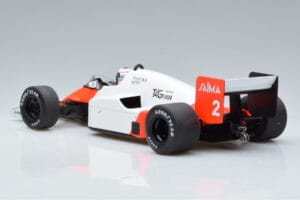 McLaren MP4/2B Marlboro #2 A. Prost Monaco GP Winner World Champion 1985 MCG 1:18 MCG18606F Metal — zdjęcie 5 z 6