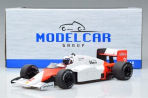 McLaren MP4/2B Marlboro #2 A. Prost Monaco GP Winner World Champion 1985 MCG 1:18 MCG18606F Metal — zdjęcie 6 z 6