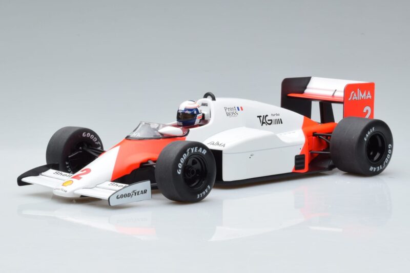 McLaren MP4/2B Marlboro #2 A. Prost Monaco GP Winner World Champion 1985 MCG 1:18 MCG18606F Metal