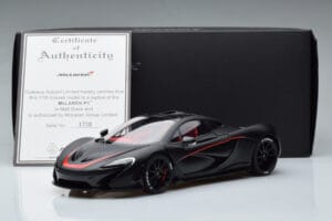 McLaren P1 Matowa Czarny AUTOart 1:18 76027 Metal — zdjęcie 9 z 9