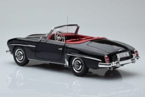 Mercedes 190 SL W121 Kabriolet Czarny Minichamps 1:18 100037030 Metal — zdjęcie 6 z 8