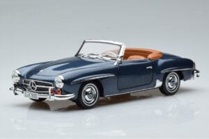 Mercedes 190 SL W121 Roadster Niebieski Norev 1:18 B66040625 Metal