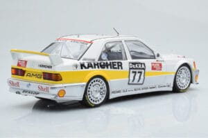 Mercedes 190E 2.5-16 W201 EVO 1 Karcher #77 F. Kreutzpointer Team AMG-Mercedes DTM 1990 Minichamps 1:18 155903677 Metal — zdjęcie 2 z 6