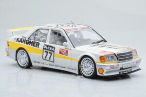 Mercedes 190E 2.5-16 W201 EVO 1 Karcher #77 F. Kreutzpointer Team AMG-Mercedes DTM 1990 Minichamps 1:18 155903677 Metal — zdjęcie 4 z 6