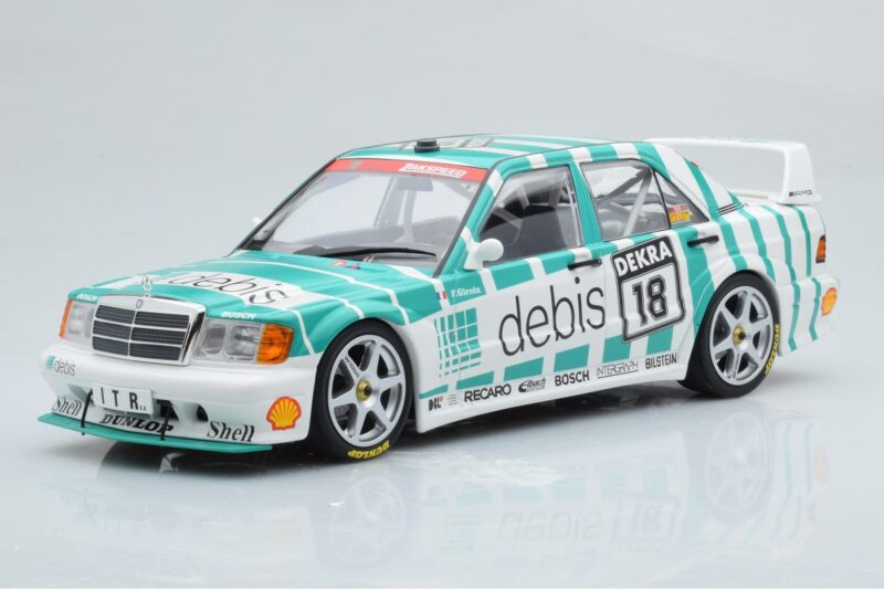 Mercedes 190E 2.5-16 W201 EVO 2 Debis #18 F. Giroix Team Zackspeed DTM 1991 Minichamps 1:18 155913618 Metal