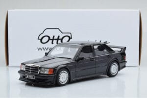 Mercedes 190E W201 2.5-16 Evo I Czarny Otto 1:18 OT151 Żywica — zdjęcie 6 z 6