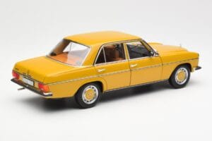 Mercedes 200/8 W115 Sahara Żółty Norev 1:18 183771 Metal — zdjęcie 3 z 8