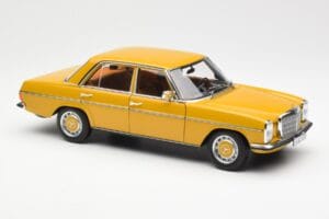 Mercedes 200/8 W115 Sahara Żółty Norev 1:18 183771 Metal — zdjęcie 6 z 8
