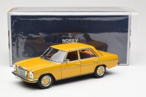 Mercedes 200/8 W115 Sahara Żółty Norev 1:18 183771 Metal — zdjęcie 8 z 8