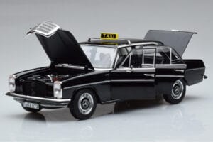 Mercedes 200 W115 Taxi Norev 1:18 183776 Metal — zdjęcie 2 z 7