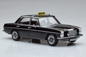 Mercedes 200 W115 Taxi Norev 1:18 183776 Metal — zdjęcie 5 z 7