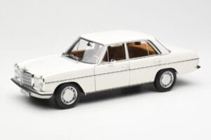 Mercedes 200 W115 Biały Norev 1:18 183770 Metal
