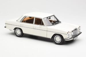 Mercedes 200 W115 Biały Norev 1:18 183770 Metal — zdjęcie 6 z 8
