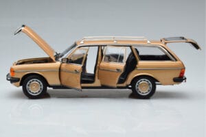 Mercedes 200T S123 Beżowy Norev 1:18 183738 Metal — zdjęcie 4 z 9