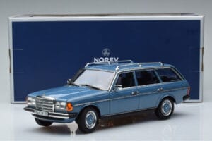 Mercedes 200T S123 Niebieski Norev 1:18 183737 Metal — zdjęcie 7 z 7