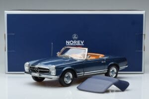 Mercedes 230 SL W113 Pagoda Niebieski Edycja Limitowana Norev 1:18 183767 Metal — zdjęcie 8 z 8