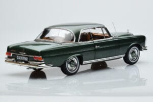 Mercedes 250 SE Coupe W111 Zielony Metalik Edycja Limitowana Norev 1:18 183764 Metal — zdjęcie 3 z 7