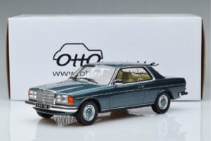 Mercedes 280 CE C123 Niebieski Otto 1:18 OT627 Żywica — zdjęcie 6 z 6