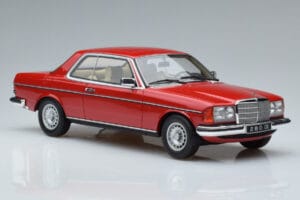 Mercedes 280 CE C123 Czerwony Otto 1:18 OT145 Żywica — zdjęcie 4 z 6
