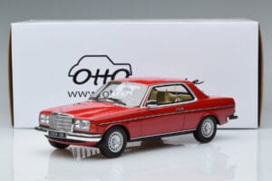 Mercedes 280 CE C123 Czerwony Otto 1:18 OT145 Żywica — zdjęcie 6 z 6